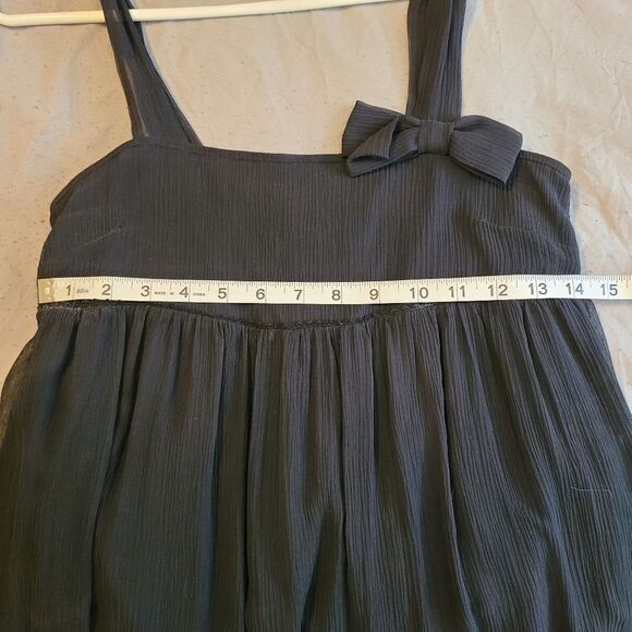 Juicy Couture bow detail sheer lined dress Size S - Picture 7 of 10